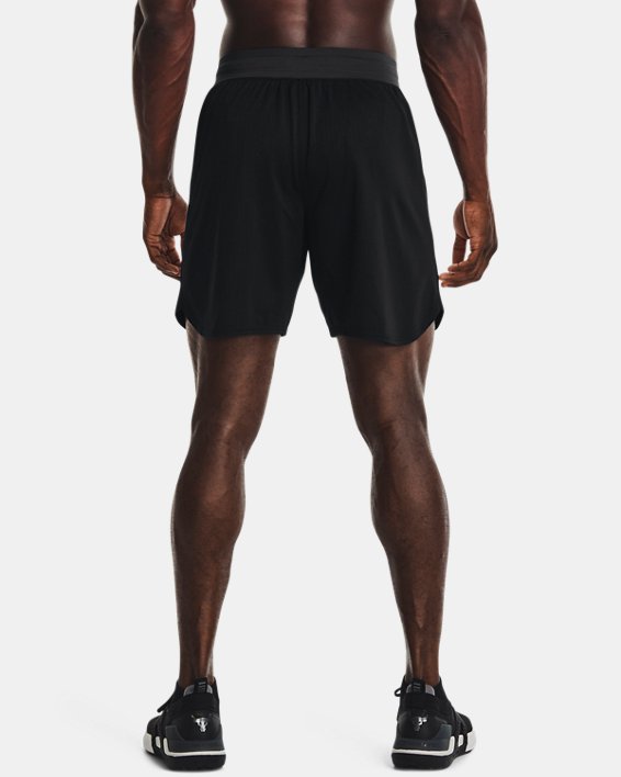 Men's Project Rock Mesh Shorts, Black, pdpMainDesktop image number 1